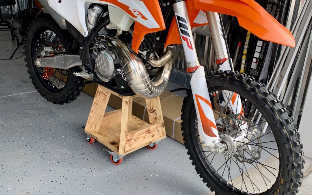How to change your oil on your dirt bike without taking off the skid plate