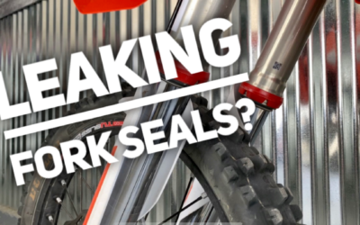 How to fix leaking fork seals on your Dirt Bike