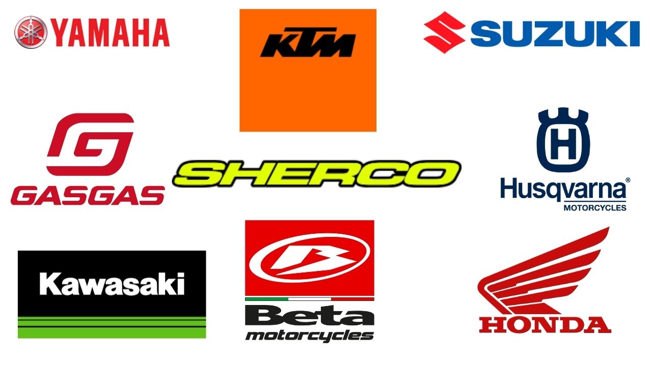 Best dirt bike brands logo's