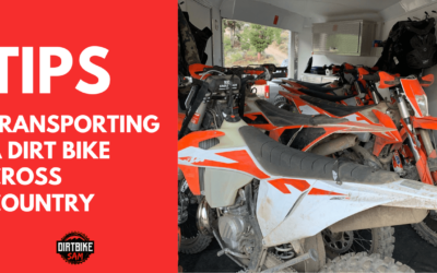 Tips For Transporting A Dirt Bike Cross Country