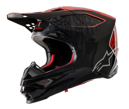 lightweigh carbon fibre motocross helmet
