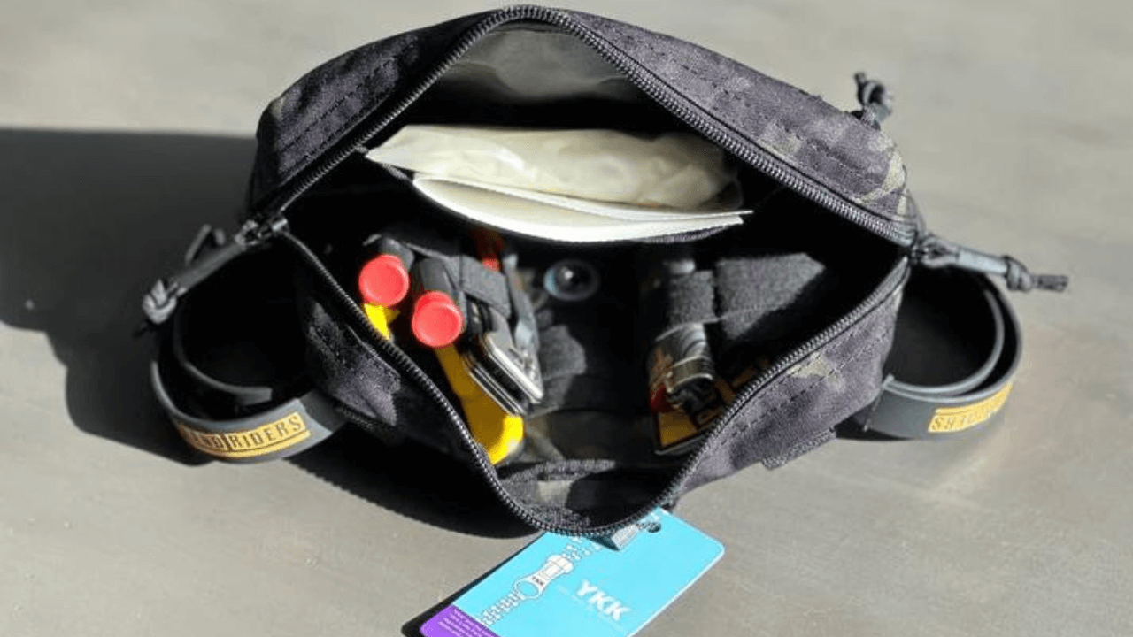 Multicam Black Medium Handlebar Bag