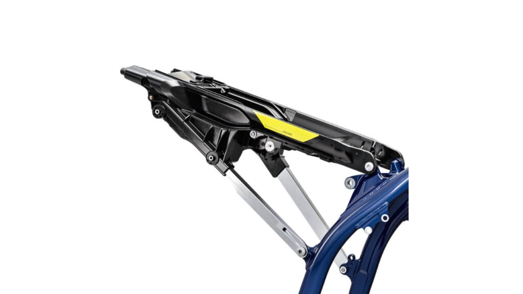 2025 Husqvarna FE 350s new hybrid subframe