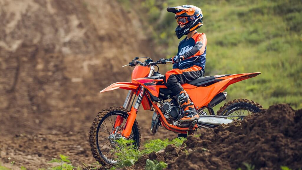 2025 KTM 85 SX new ergonomics