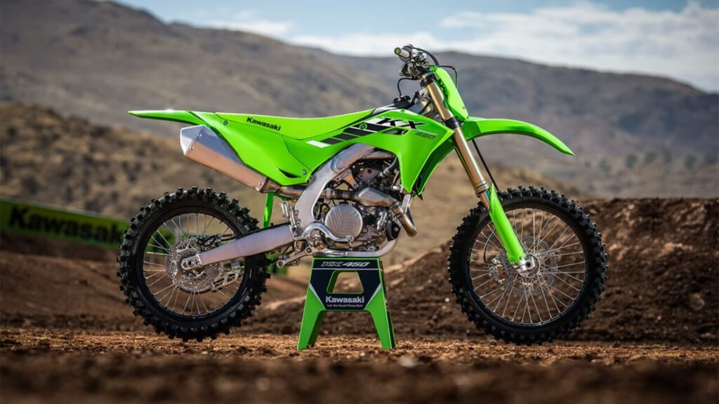 2025 Kawasaki KX450 new design