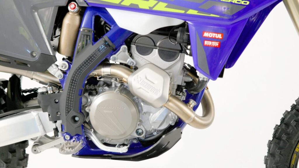  2025 Sherco 450 SEF FACTORY New Akrapovic full exhaust system