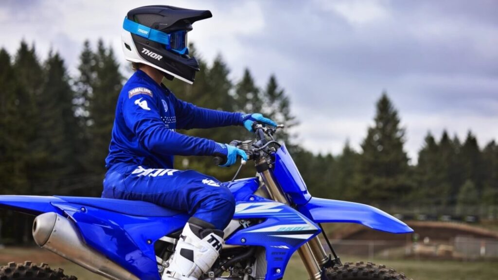 2025 Yamaha YZ250F new ergonomic design